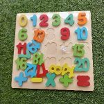 Wooden 1 to 20 Number Puzzle