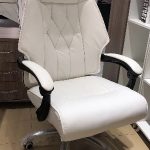 White Office Swivel Chair