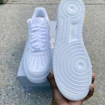 White Nike Airforce 1 Sneaker