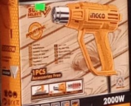 Ingco HG2000385 Heat Gun / Hot Air Gun 2000W (SS)