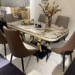 Turkish marble dining table