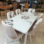 White 6 Seater Dinning Chair