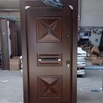 Brown Single Turkish Heavy Duty Security Door