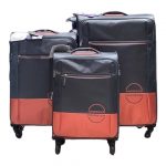Black and Red Travelling Bags