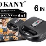 Sokany Sandwich Maker (6 in 1)