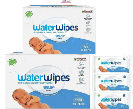 WATERWIPES BABY WIPES (18 PACK)
