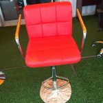 Bar chair with backrest