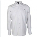 White Ralph Lauren Polo Mens Long Sleeves Shirts