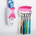 Toothpaste And Toothbrush Holder