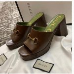 Gucci Platform Horsebit Heels