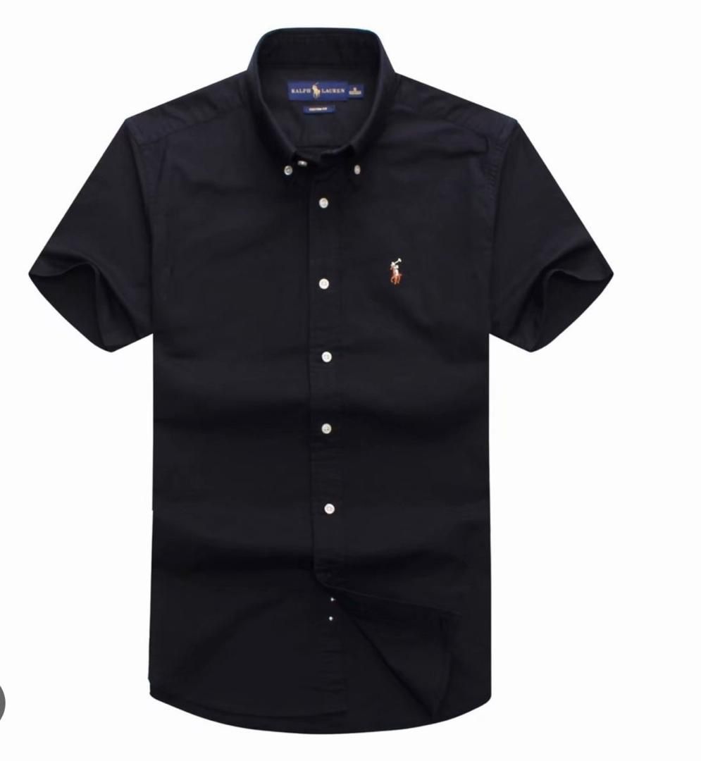 Black Short Sleeves Shirt | Reapp.com.gh