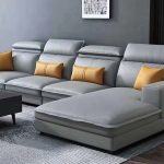 Executive L-Shaped Sofa Set for Living Room