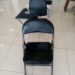 Black Plastic Foldable Chair