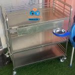 Dressing Medicine Trolley (3 Steps With Drawers)