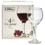 Libbey Wine Glasses 4 Set