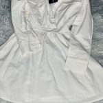 PLT White Shirt Dress