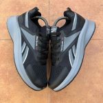 Black And Grey Reebok Sneakers