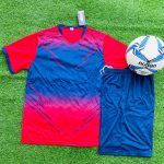 Red And Blue Soccer Jersey Set (Set of 18)