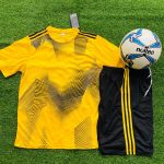 Yellow And Black Soccer Jersey Set (Set of 18)