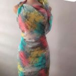 Multicoloured Thrift Dress