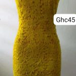 Yellow Lace Thrift Dress