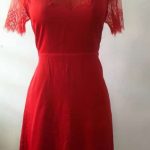 Red Ladies Thrift Dress