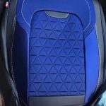 Blue And Black Car Seat Cover