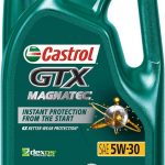 Castrol GTX Magnatec 5W 30 Full Synthetic Motor Oil