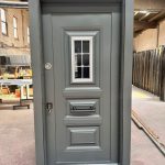 Grey Single Turkish Security Doors