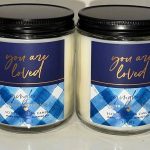 Bath and Body Works Gingham You Are Loved Scented Candle