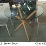 Glass Round Table