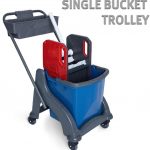 Single Trolley Mop Bucket