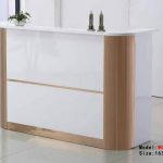 White Reception Desk