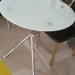 Glass Round Dinning Table