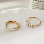 Zillah 2 Pearl Rings