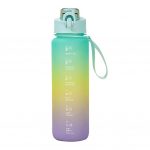 1L Water Bottle With Straw