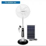 Solar Rechargeable Standing Fan