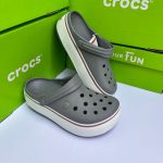 Grey Crocs