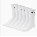 Long White Puma Socks