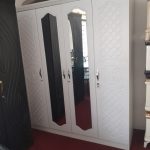 Four Door Wardrobe With Mirror