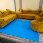 Yellow Living Room Sofa