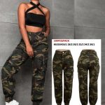 Camouflage Womens Cargo Pants