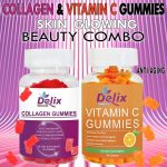 Delix Collagen and vitamins C skin Glowing Gummies Combo