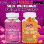 Delix Glutathione and Vitamin C Skin Whitening Combo Gummies