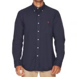 Dark Blue Ralph Lauren Polo Long Sleeves Shirt