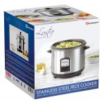 SQ Professional Lustro Stainless Steel Rice Cooker 2.8L 1000w