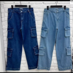 Ladies Jeans Cargo Pants