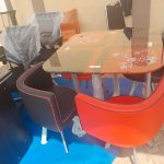 6 Seater Glass Dining Set