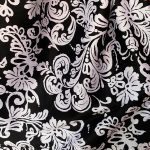 Black And White Cotton Fabric
