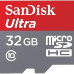SanDisk Ultra 32GB Microsd Memory Card UHS-I
